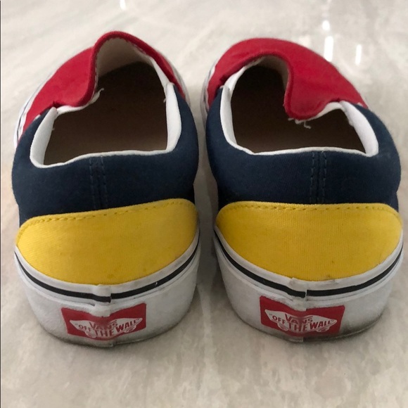 Custom slip on vans with flame detailing - Picture 3 of 4